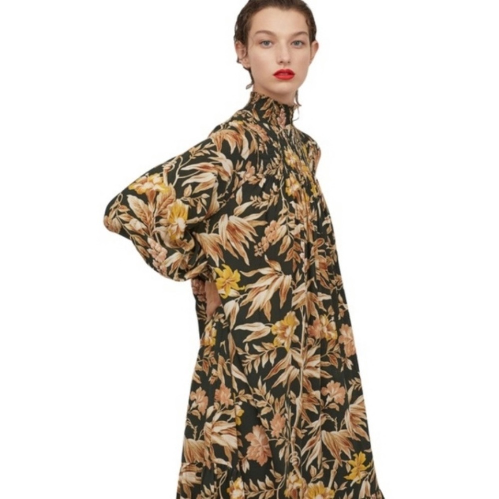 H&M floral maxi dress